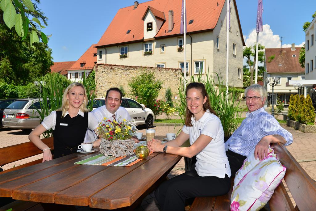 Lobinger Hotel Weisses Ross Langenau Luaran gambar